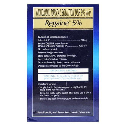 Regaine 5% Solution 3X60ml - Global Surgicals