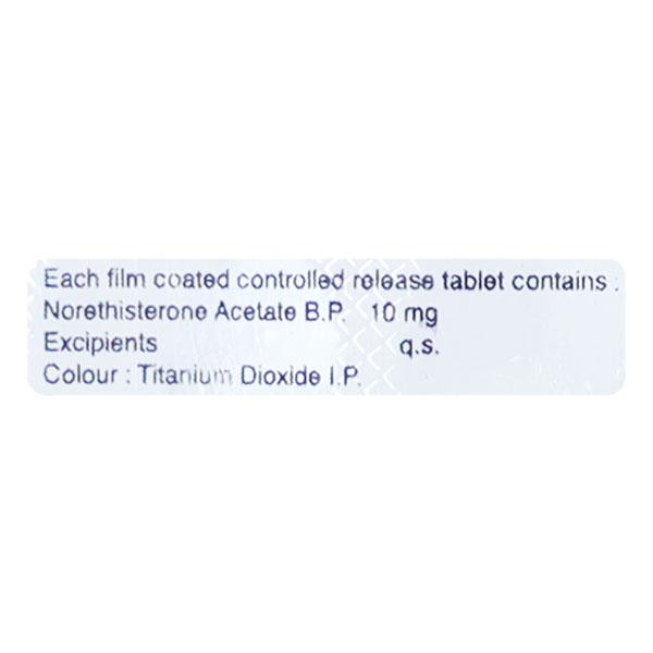 Regestrone CR 10mg Tablet 10'S - Global Surgicals
