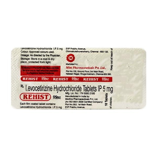 REHIST Tablet 10's - Global Surgicals