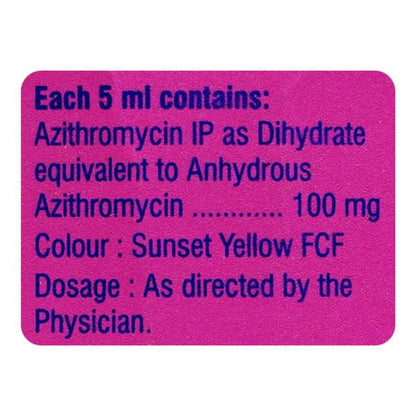 Azibest 100mg Syrup 15ml