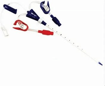 Rein Triple Lumen Curved Haemodialysis Catheter Kit - Global Surgicals