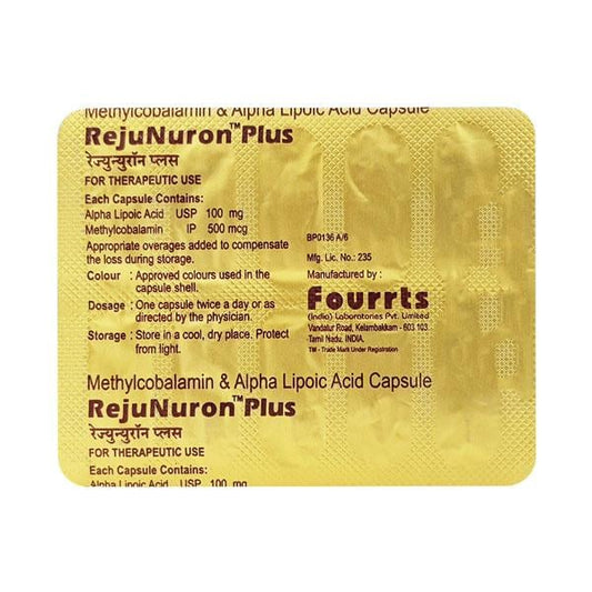 Rejunuron Plus Capsule 10'S - Global Surgicals