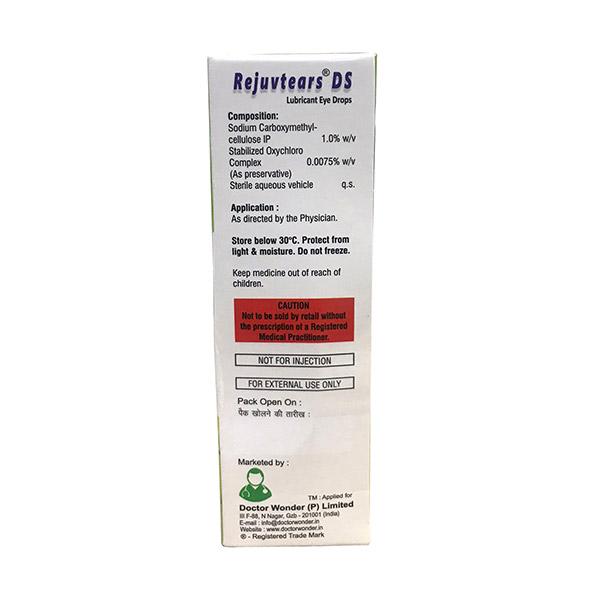 REJUVTEARS DS Eye Drops 10ml - Global Surgicals