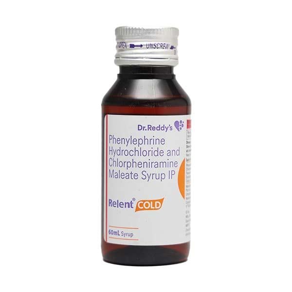 Relent Cold Syrup 60ml - Global Surgicals