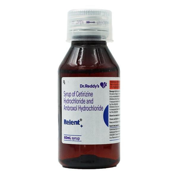 Relent Plus Syrup 60ml - Global Surgicals