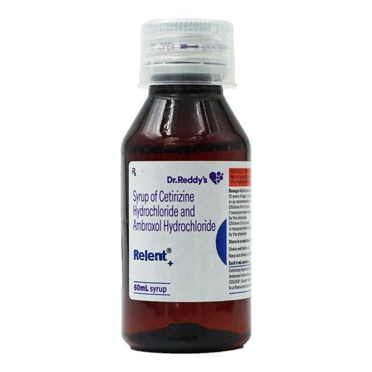 Relent Plus Syrup 60ml - Global Surgicals