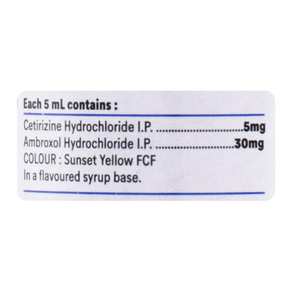 Relent Syrup 60ml - Global Surgicals