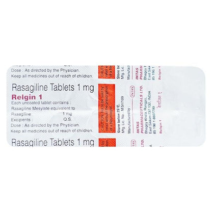 Relgin 1mg Tablet 10'S - Global Surgicals