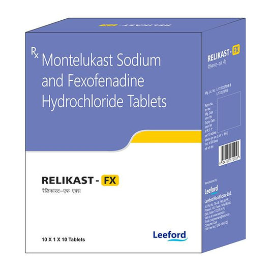 RELIKAST FX Tablet 10's - Global Surgicals