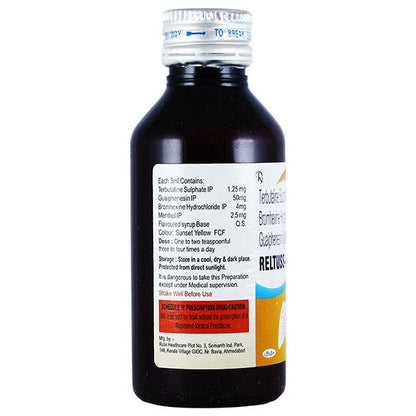 RELTUSS BR Syrup 100ml - Global Surgicals
