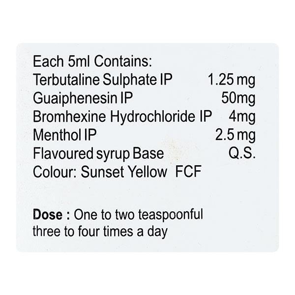 RELTUSS BR Syrup 100ml - Global Surgicals