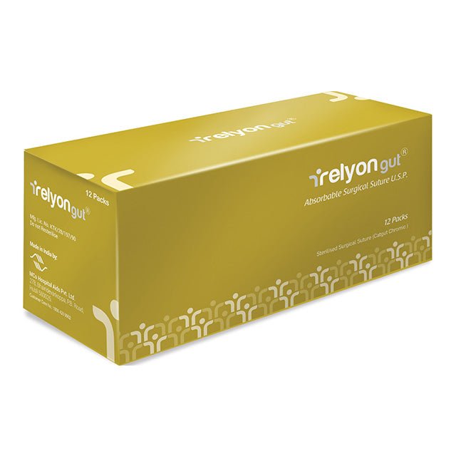 Relyon Gut Chromic Suture - Global Surgicals