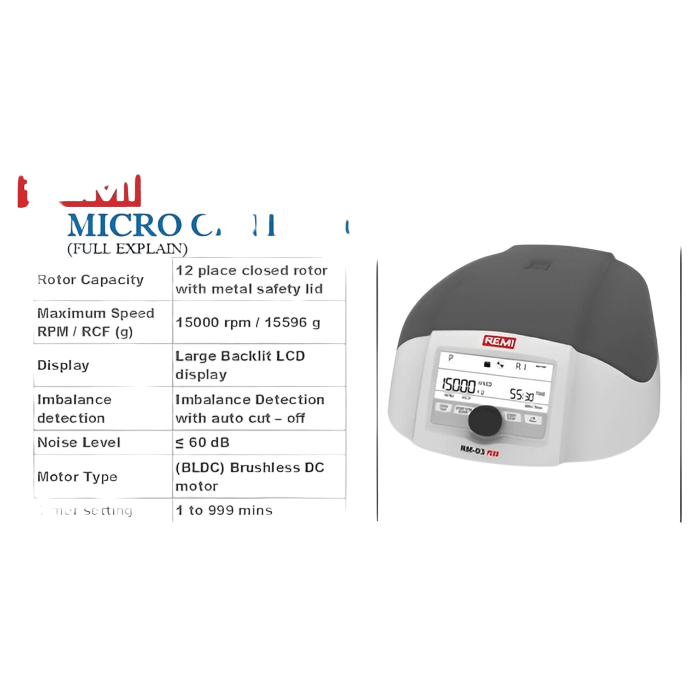Remi Micro Centrifuge - Global Surgicals