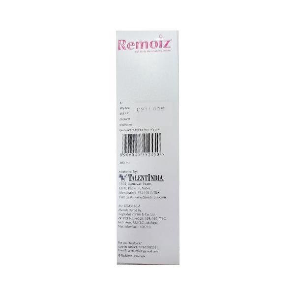 REMOIZ MOISTURIZING Lotion 100ml - Global Surgicals