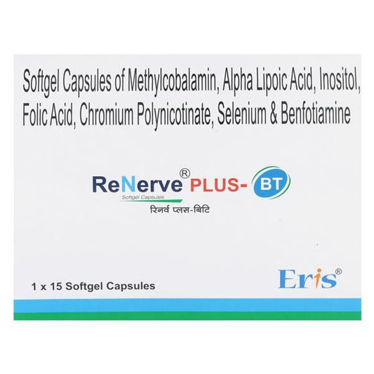 Renerve Plus BT Capsule 15'S - Global Surgicals