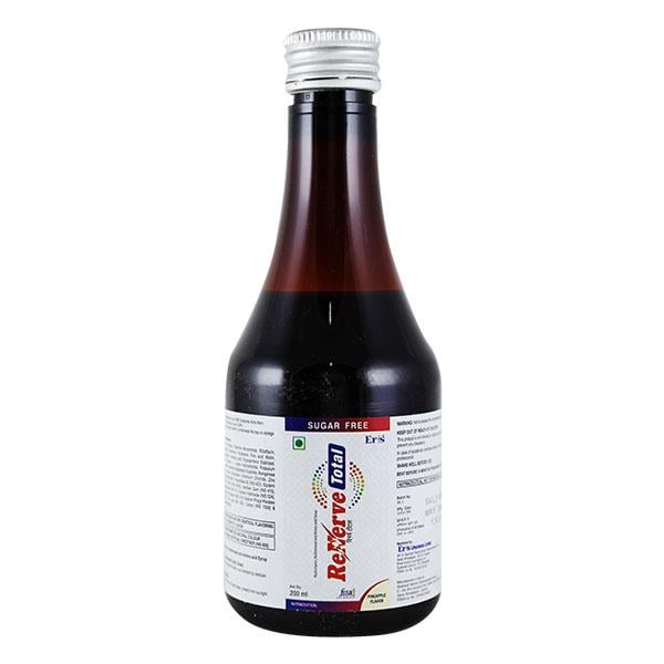 RENERVE TOTAL SUGAR FREE PINEAPPLE FLAVOUR Syrup 200ml - Global Surgicals