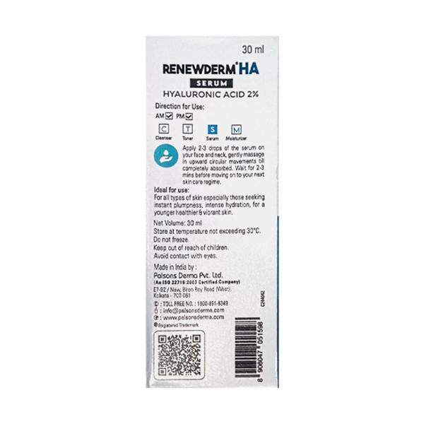 RENEWDERM HA Serum 30ml - Global Surgicals