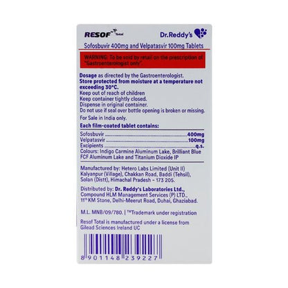 Resof Total Tablet 28'S - Global Surgicals
