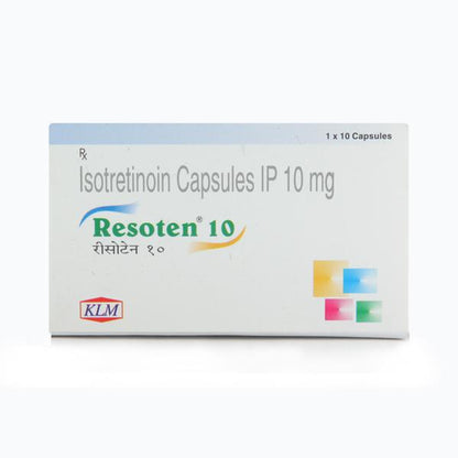 Resoten 10mg Capsule 10'S - Global Surgicals