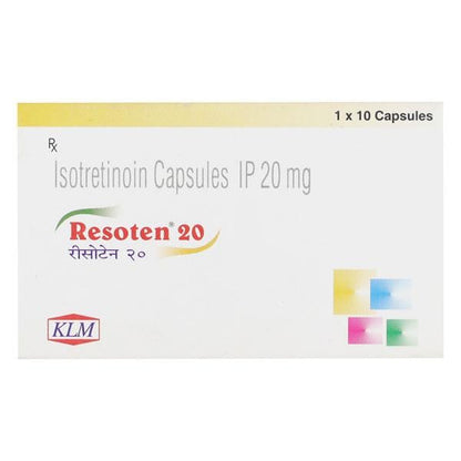 Resoten 20mg Capsule 10'S - Global Surgicals