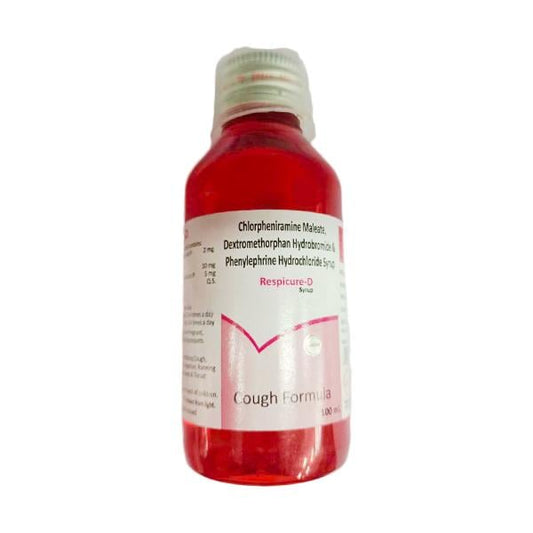 Respicure D Syrup 100ml - Global Surgicals
