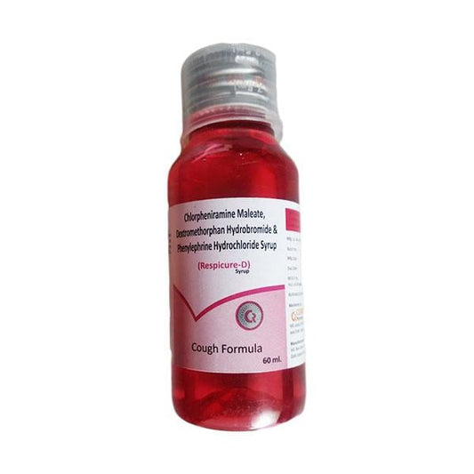 Respicure D Syrup 60ml - Global Surgicals
