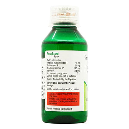 Respicure Syrup 100ml - Global Surgicals