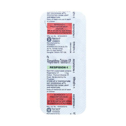 Respidon 1mg Tablet 10'S - Global Surgicals