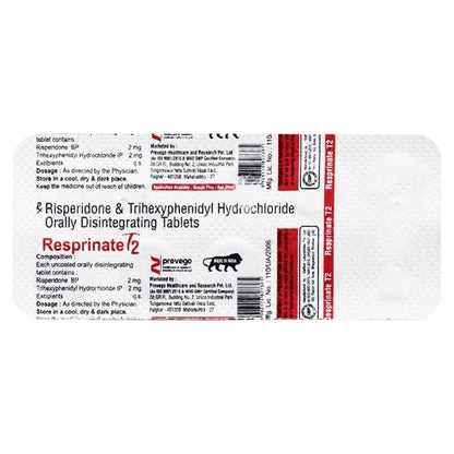 RESPRINATE T 2 Tablet 10's - Global Surgicals