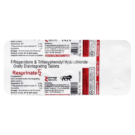 RESPRINATE T 2 Tablet 10's - Global Surgicals