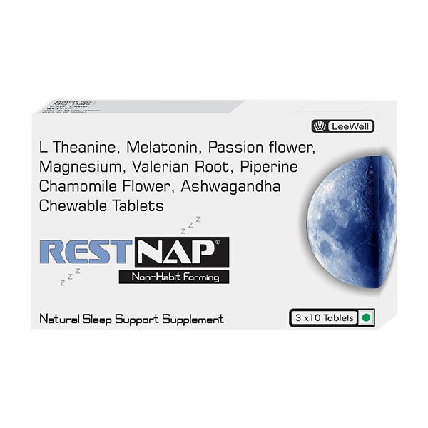 RESTNAP Chewable Tablet 10's - Global Surgicals