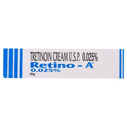 Retino A 0.025% Cream 20gm - Global Surgicals