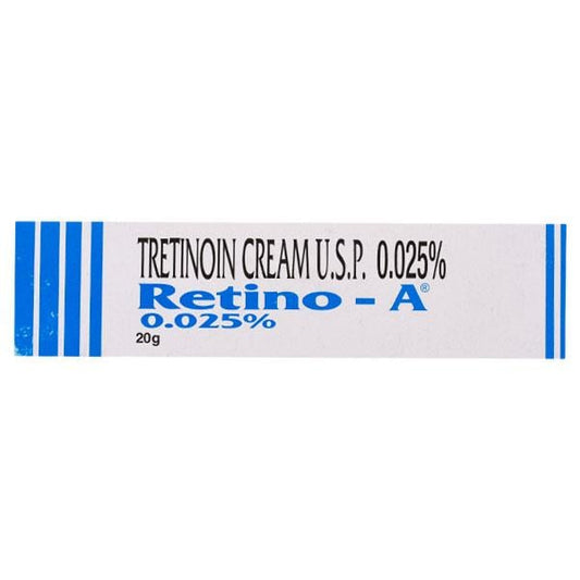 Retino A 0.025% Cream 20gm - Global Surgicals