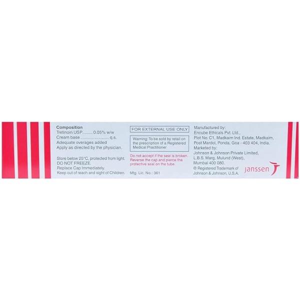 Retino A 0.05% Cream 20gm - Global Surgicals