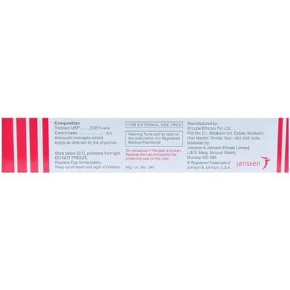 Retino A 0.05% Cream 20gm - Global Surgicals