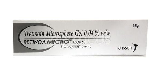 Retino A Micro 0.04% Gel 15gm - Global Surgicals