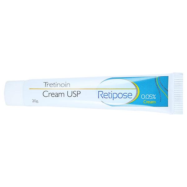 RETIPOSE 0.05% Cream 20gm - Global Surgicals