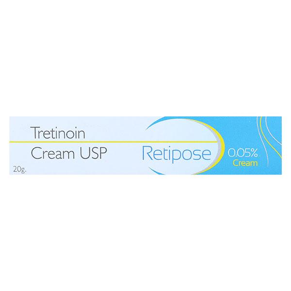 RETIPOSE 0.05% Cream 20gm - Global Surgicals