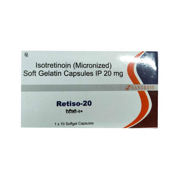 Retiso 20mg Capsule 10'S - Global Surgicals