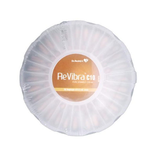 REVIBRA C10 PURE VITAMIN C CREAM Vegicaps 0.5ml x 28's - Global Surgicals