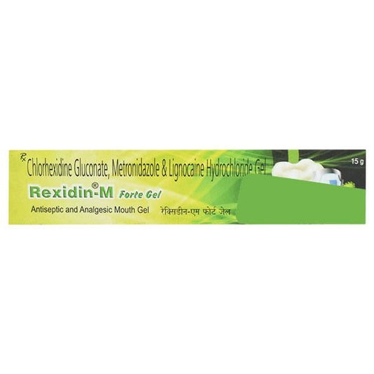 Rexidin M Forte Gel 15gm - Global Surgicals