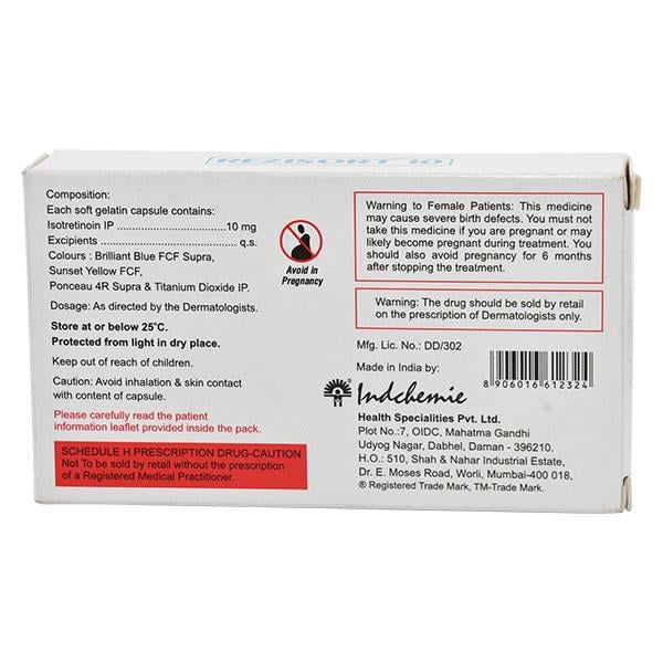 REZISORT 10mg Capsule 10's - Global Surgicals