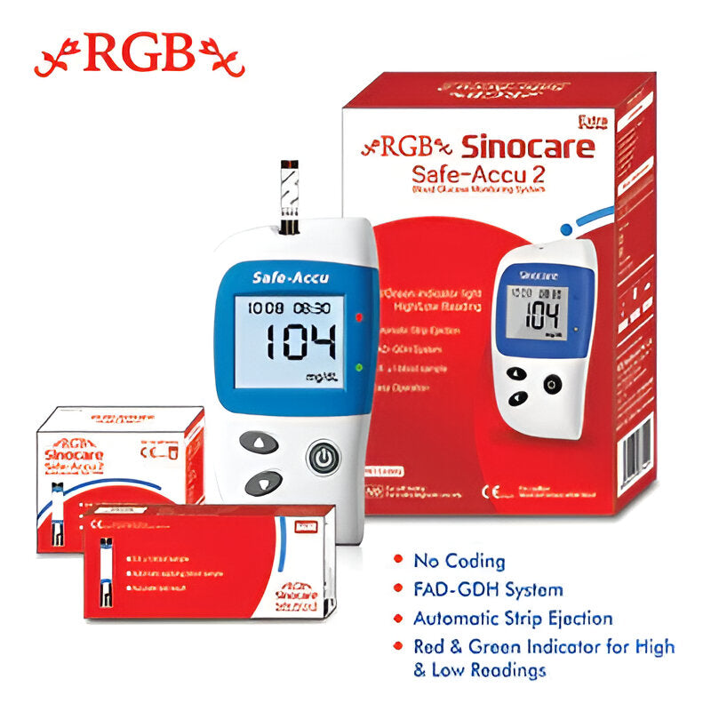 RGB Safe-Accu 2 Glucometer