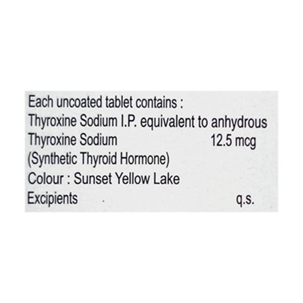 THYROACTIV 12.5 Tablet 100's