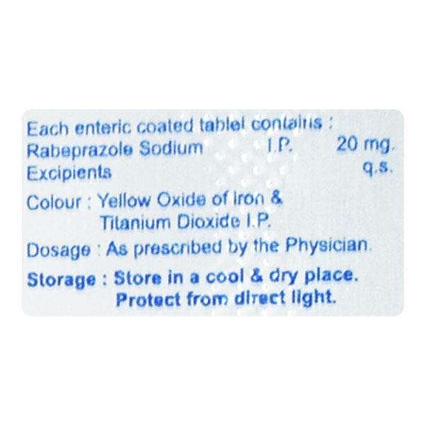 RIBOTAS 20mg Tablet 10's