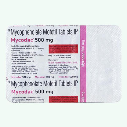 MYCODAC 500mg Tablet 10's