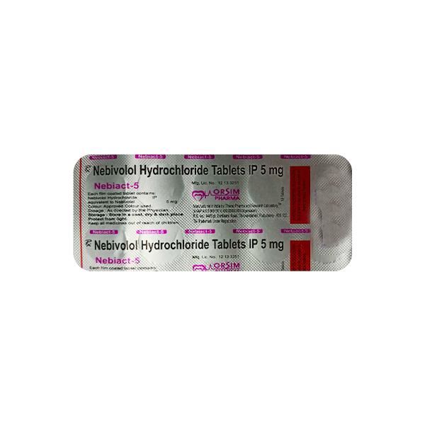 NEBIACT 5 Tablet 10's