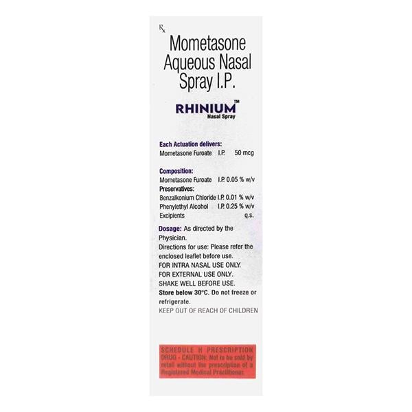 RHINIUM Nasal Spray 10ml - Global Surgicals