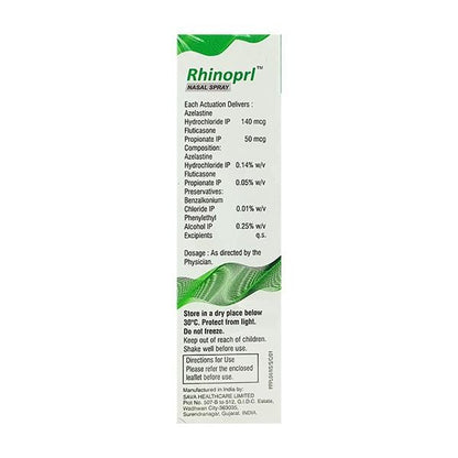 RHINOPRL Nasal Spray 70md - Global Surgicals