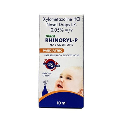 RHINORYL P Nasal Drops 10ml - Global Surgicals